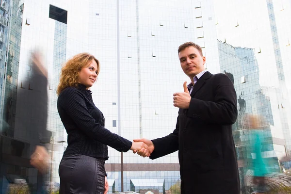 Successful business deal — Stock Photo, Image