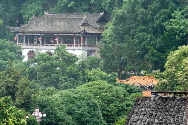 中国茶の家とレストラン ストック画像