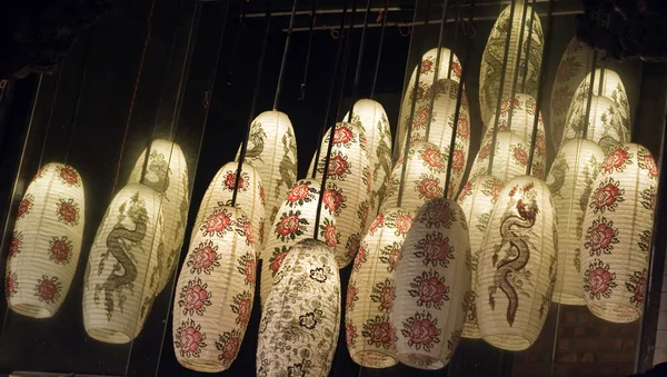 Chinese lantern in the shop — Stock Photo, Image