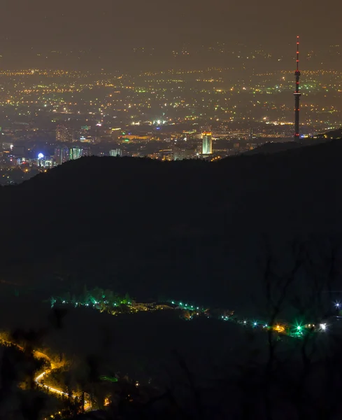 Night city, Almaty.
