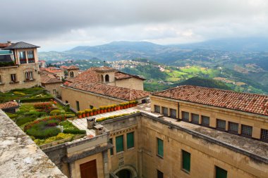 Üstten Görünüm San Morino, İtalya