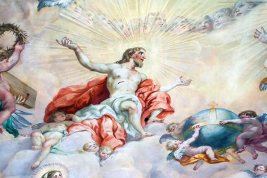 Tavan boyama dini versiyonu.