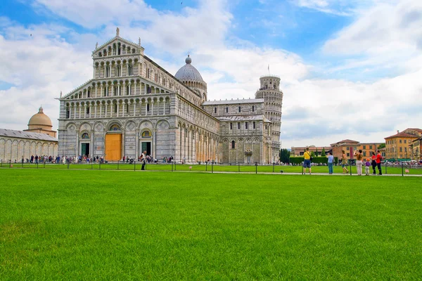 Stará část slavné Pisa. — Stock fotografie