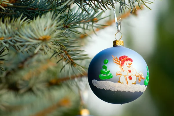 One piece of Christmas decoration — Stock Photo, Image