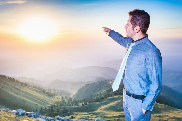 Conceito de carreira profissional e planos futuros nos negócios — Fotografia de Stock