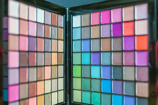 Bunte Palette für Mode-Make-up — Stockfoto