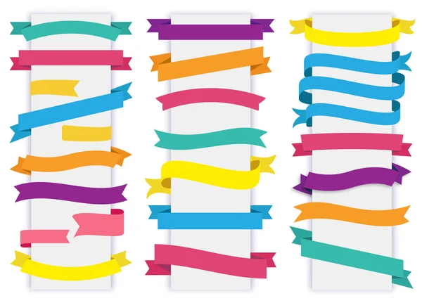 Etiqueta de etiqueta Banner Ribbon Vector — Archivo Imágenes Vectoriales