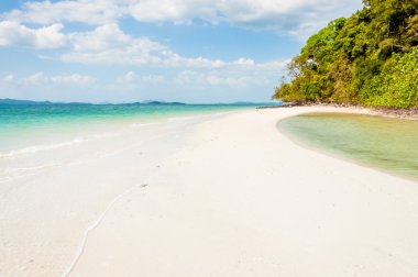 Ada Phang nga defne güzel doğal plaj