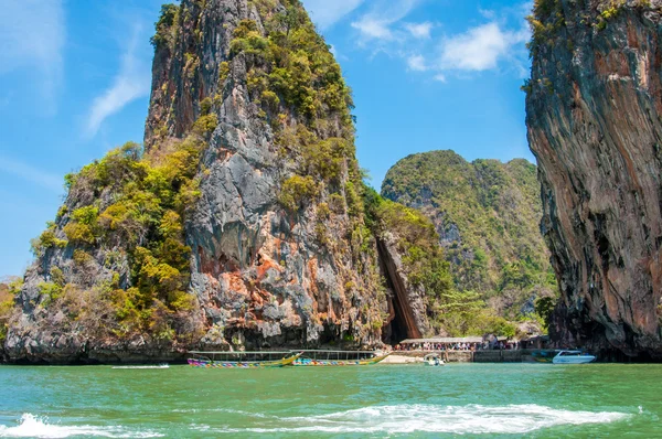 Khao ping gun at James Bond island, Thailand — Stock Photo, Image