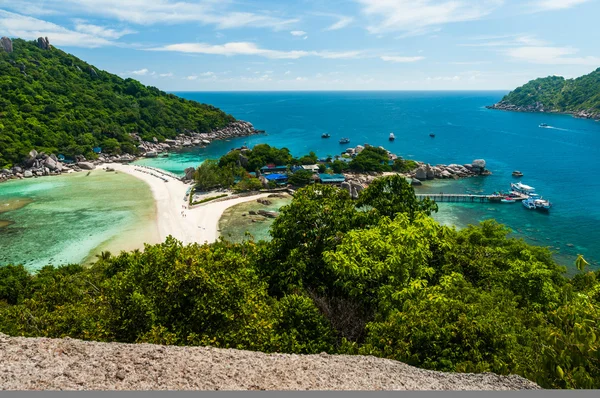 Nang Yuan Island em Koh Tao, Tailândia — Fotografia de Stock