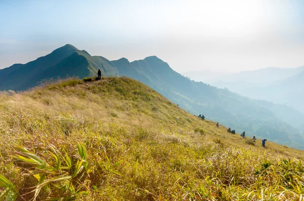 Caminhadas na montanha Chang Puak — Fotografia de Stock