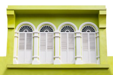 Çin Portekizce Phuk mimarisinde inşa bir vintage mirası