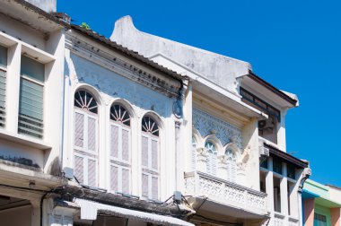 Phuket Çin eski town, Tayland bina Portekizce