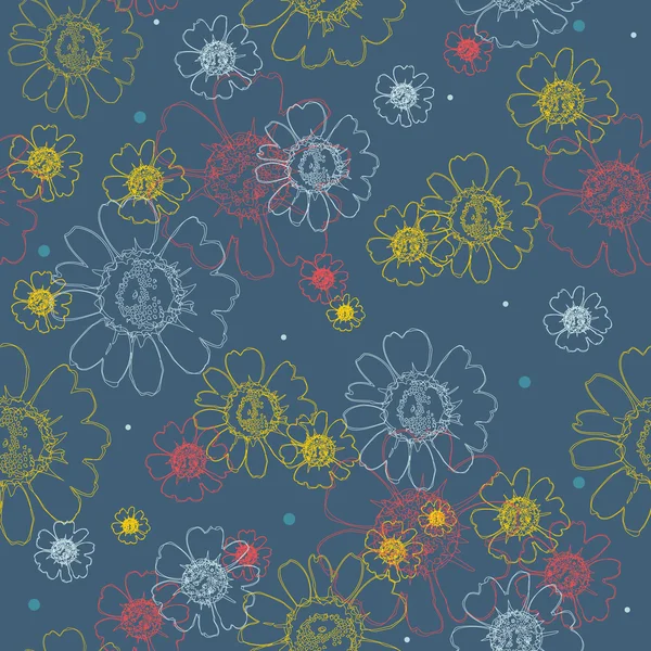 Papatya, çiçek deseni