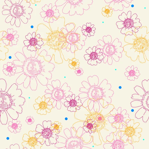 Papatya, çiçek deseni