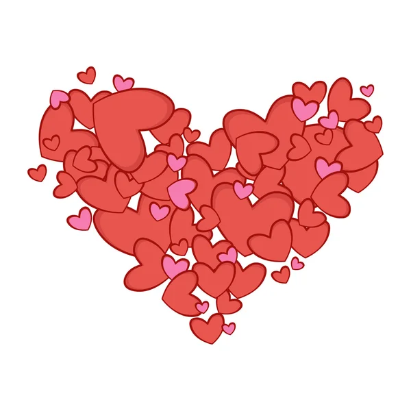 Kırmızı büyük kalp 