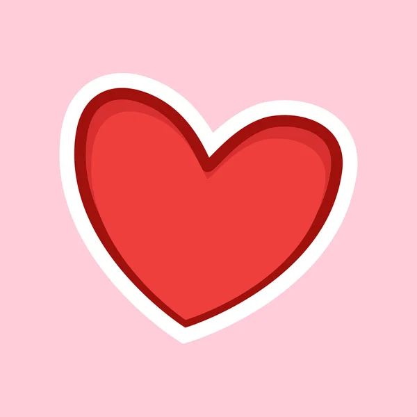 Kırmızı büyük kalp 