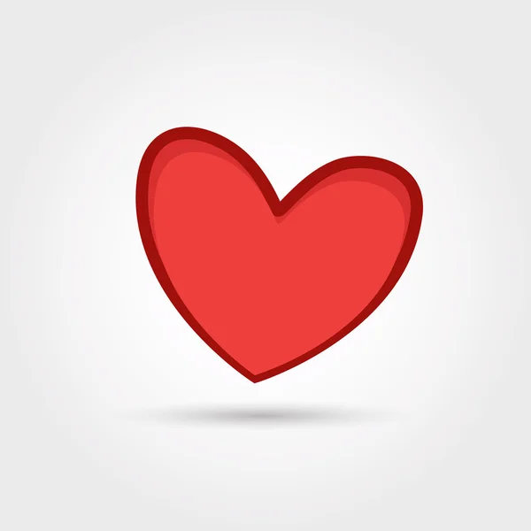 Kırmızı büyük kalp 