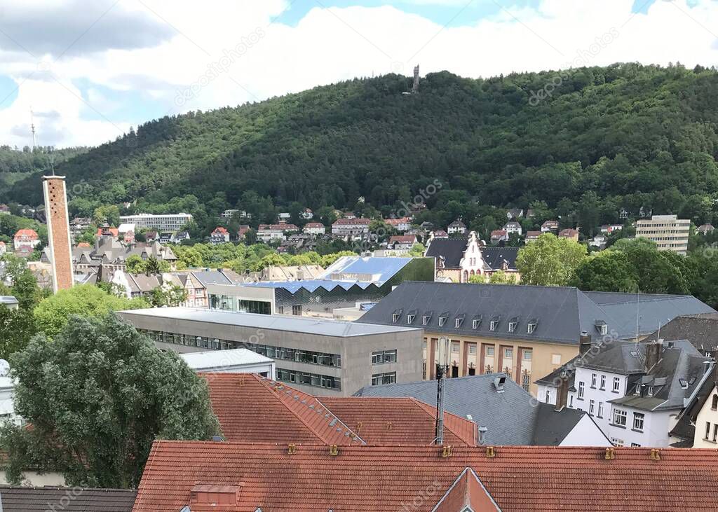 Marburg is a city with a hinterland