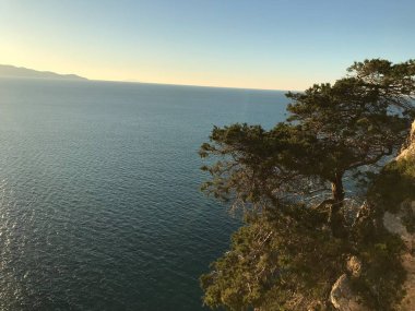 Güzel bir deniz manzarası.