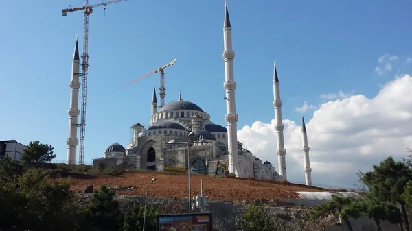 Die Blaue Sultanahmet Moschee Direkt Bosporus — Stockfoto