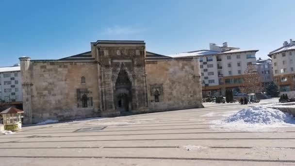 Stora Torget Sivas Turkiet — Stockvideo