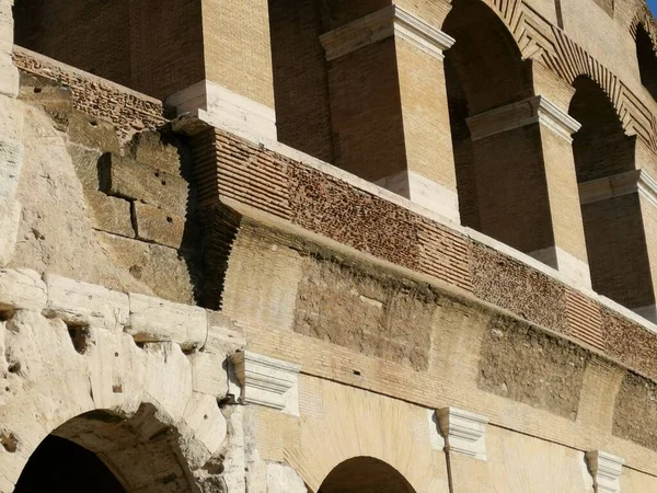 Colosseum Felbegeerde Gladiator Arena Het Oude Rome — Stockfoto