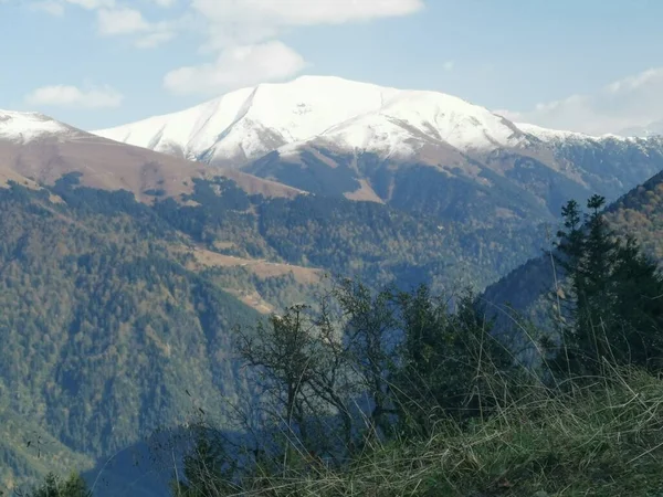 Sneeuw Bedekt Landschap Anatolische Bergen — Stockfoto