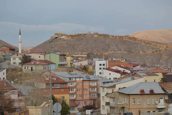 Une Petite Ville Anatolienne Dans Épidémie Coronavirus — Photo