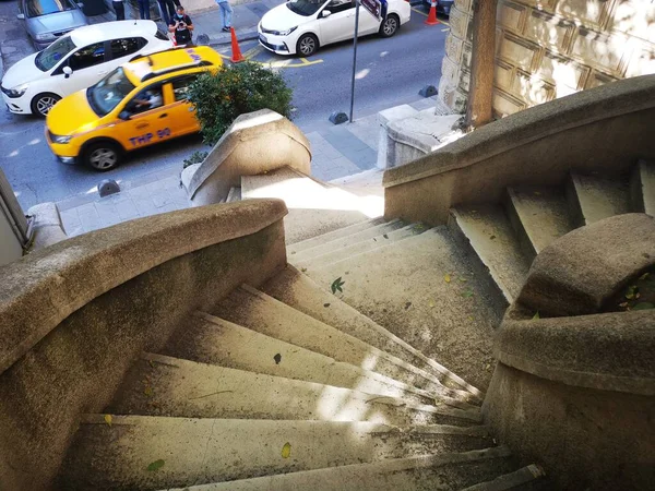 Una Famosa Escalera Medio Del Bósforo — Foto de Stock