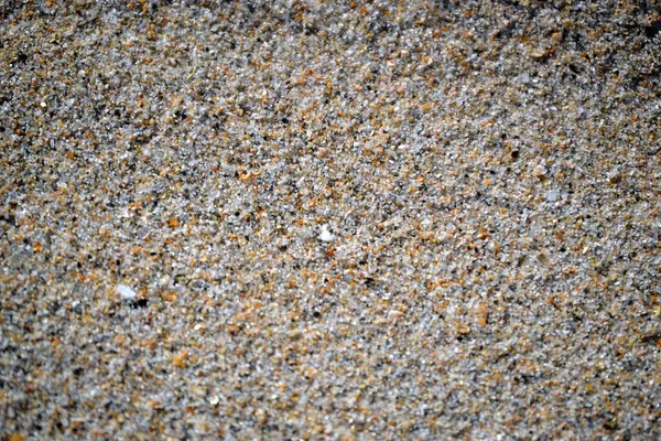 Мелкие Светящиеся Песчаные Узоры Пляже Matosinhos — стоковое фото