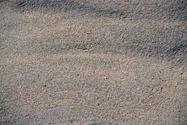Мелкие Светящиеся Песчаные Узоры Пляже Matosinhos — стоковое фото