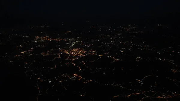 Der Nähe Von Porto Portugal Region Figuero Abend Mit Beleuchtung — Stockfoto