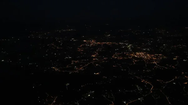 Cerca Oporto Portugal Región Figuero Por Noche Con Iluminación — Foto de Stock