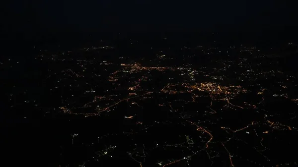 Perto Porto Região Portugal Figuero Noite Com Iluminação — Fotografia de Stock