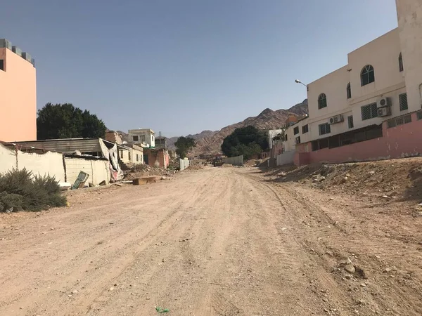 Aqaba Cidade Velha Muito Bonita Mar Vermelho Lado Eilat — Fotografia de Stock