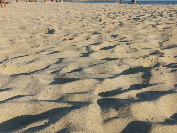 葡萄牙波尔图沙岸海边美丽的沙滩 — 图库照片