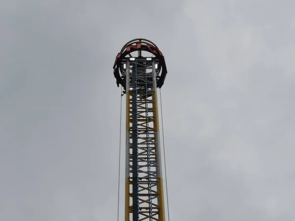 Słynny Cranger Kirmes Rejonie Zagłębia Ruhry Park Luna 2019 Niemczech — Zdjęcie stockowe