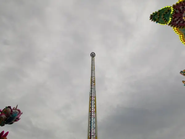 Słynny Cranger Kirmes Rejonie Zagłębia Ruhry Park Luna 2019 Niemczech — Zdjęcie stockowe