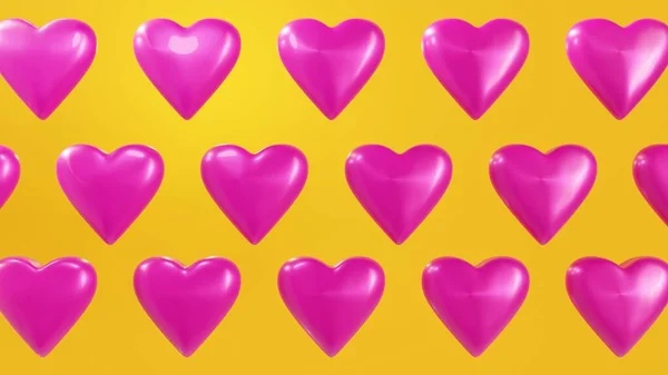 Kalp desen efektleri. Sosyal aşk ikonu. Sevgililer Günü konsepti — Stok fotoğraf