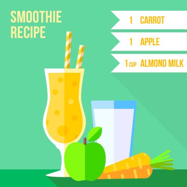 havuç ve elma smoothie tarifi