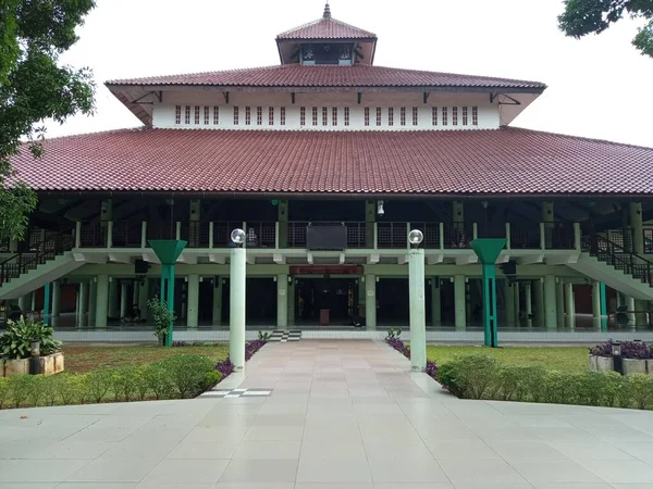 Mezquita Principal Campus Universitario Indonesia —  Fotos de Stock