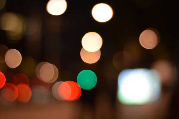 Bokeh o desenfoque luz