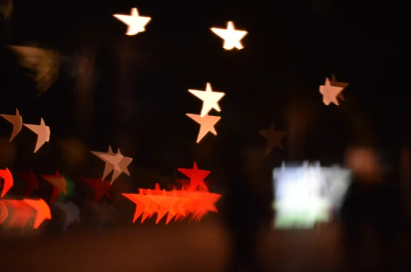 Filtro Estrellas bokeh — Fotografia de Stock