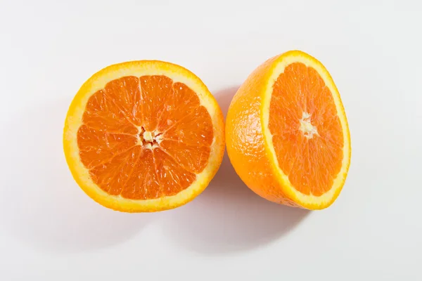 Due metà arancione — Foto Stock