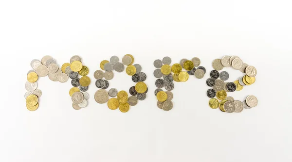 Word daha Malezya Coins kullanarak