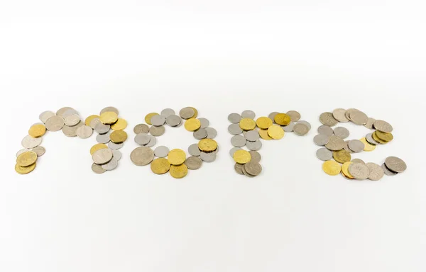 Word daha Malezya Coins kullanarak
