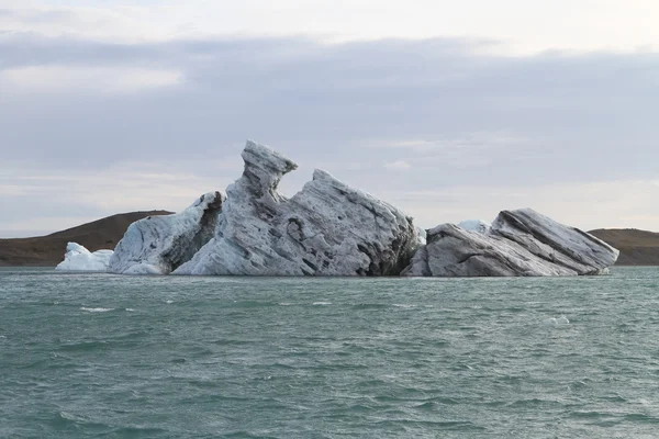 Ledovce na Islandu joekulsarlon Laguna — Stock fotografie