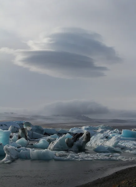 Iceberg na ilha da lagoa joekulsarlon — Fotografia de Stock