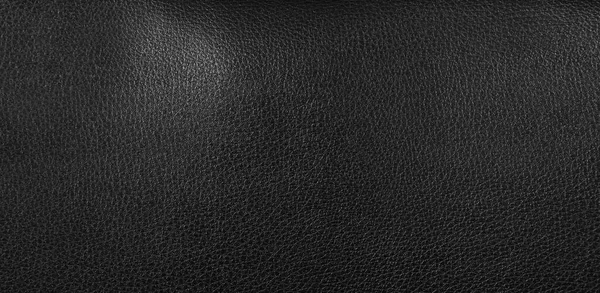 革の質感の黒い背景 — ストック写真